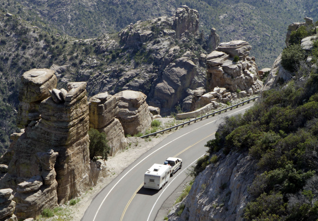 1950 “Short road” opens up Mount Lemmon